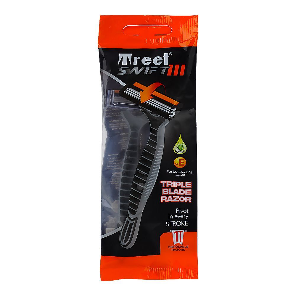 Treet Swift III Triple Blade Disposable Razor