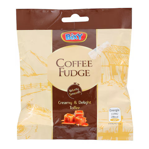 Bixy Coffee Fudge Creamy & Delight Toffee 90g