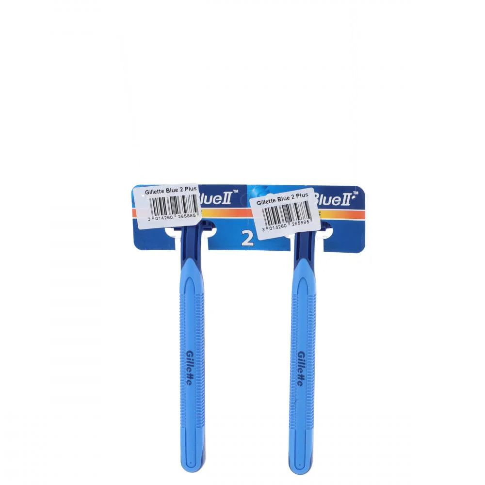 Gillette Blue 2 Plus Disposable Razor (Pack of 2)