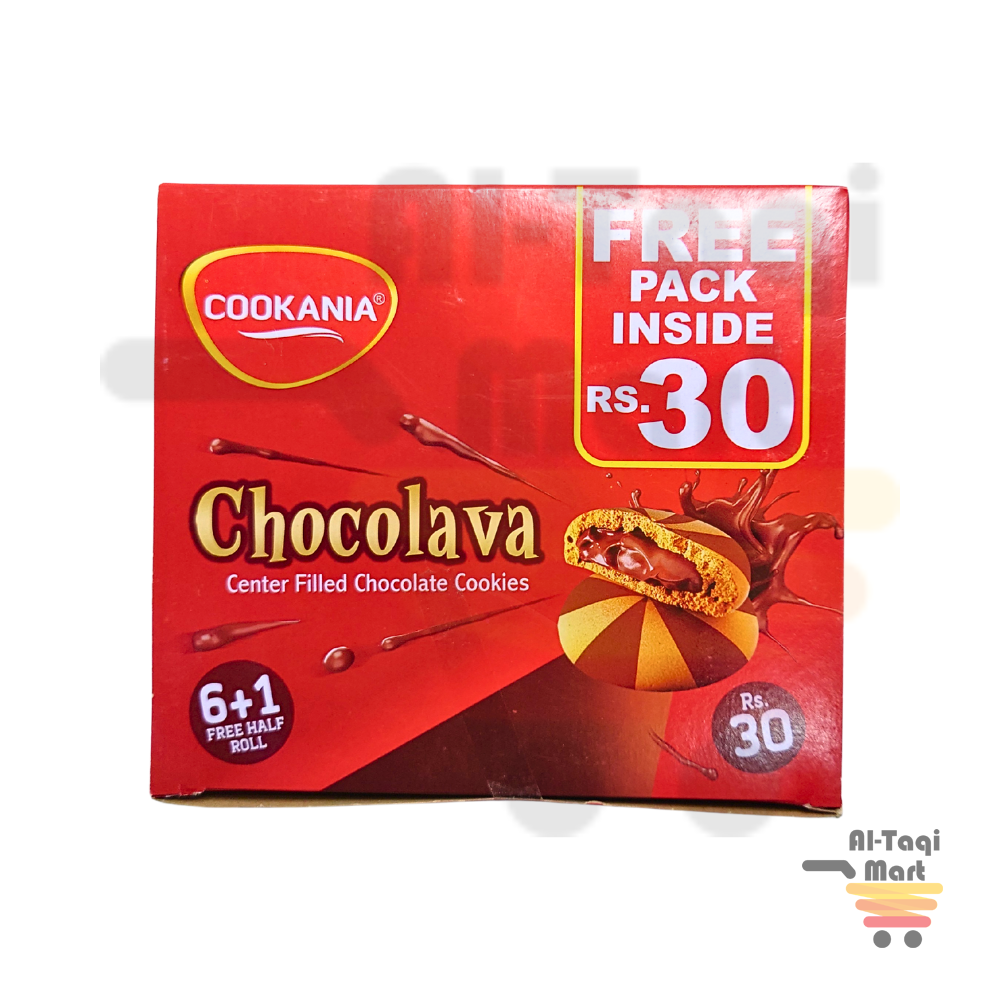 Cookania Chocolava Cookies Rs.30 (6+1 Free)