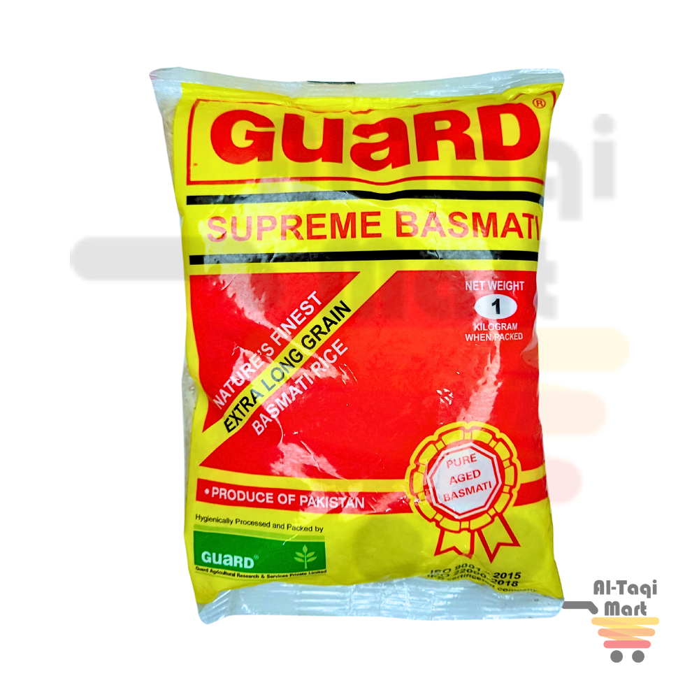 Guard Supreme Basmati (Extra Long Grain) 1Kg