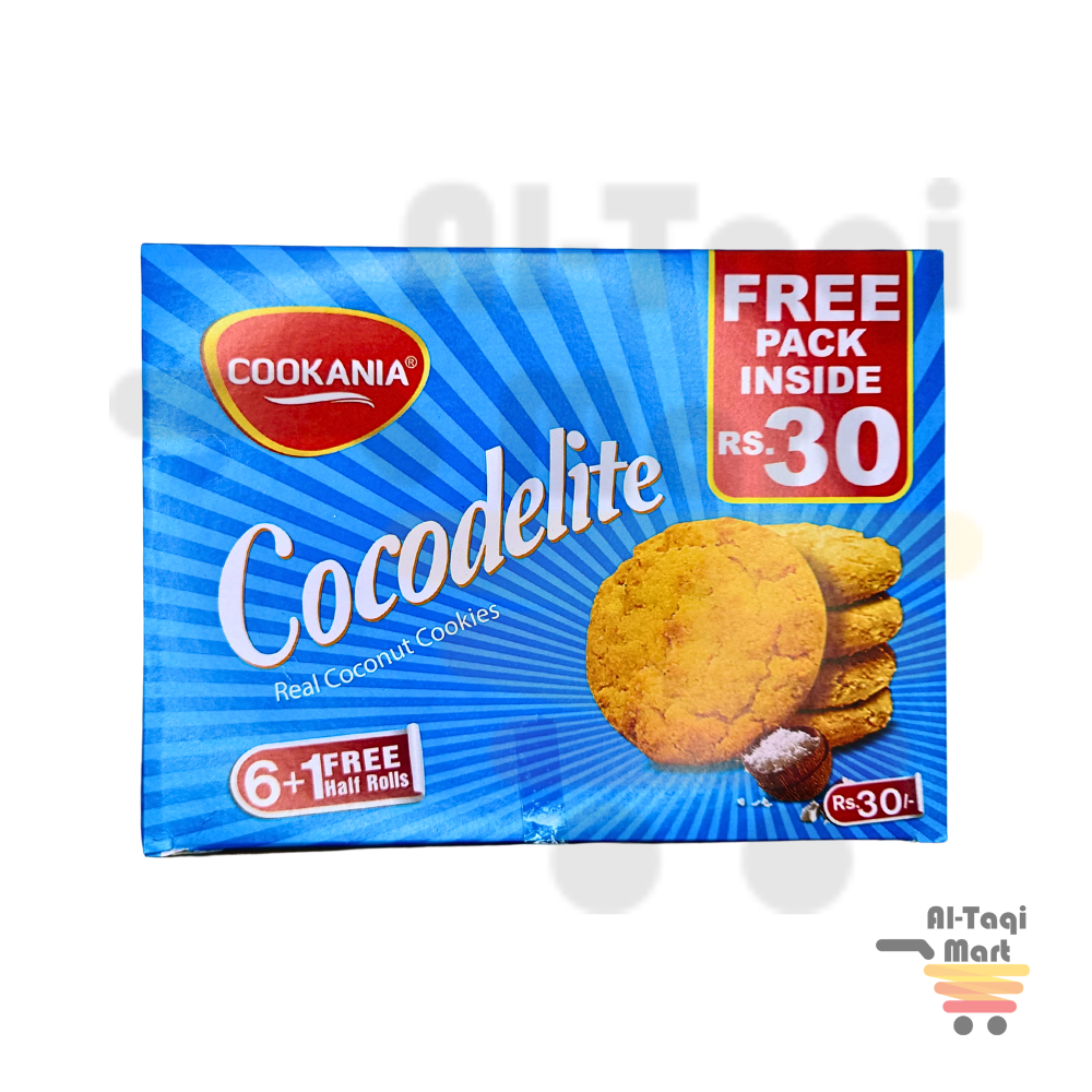 Cocodelite Real Coconut Cookies Rs.30 (Pack of 6)