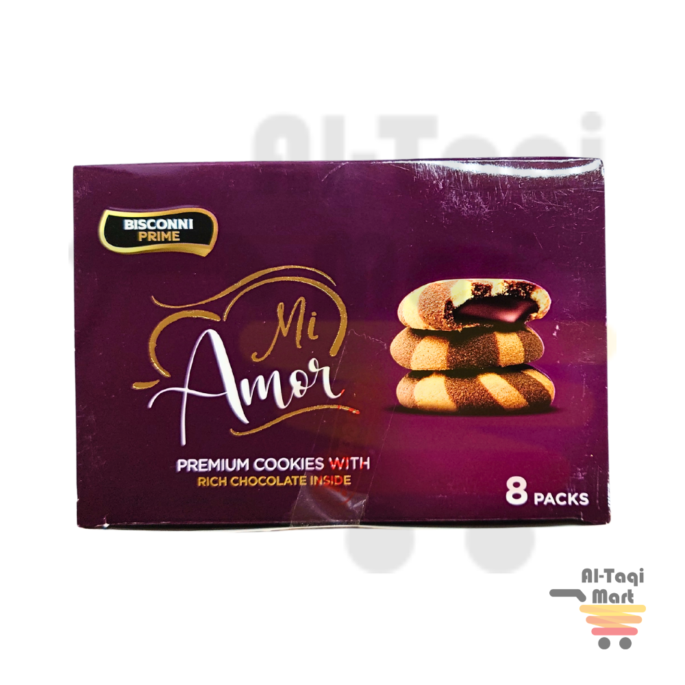 Bisconni Mi Amor Chocolate Cookies Rs.40 (Pack of 8)
