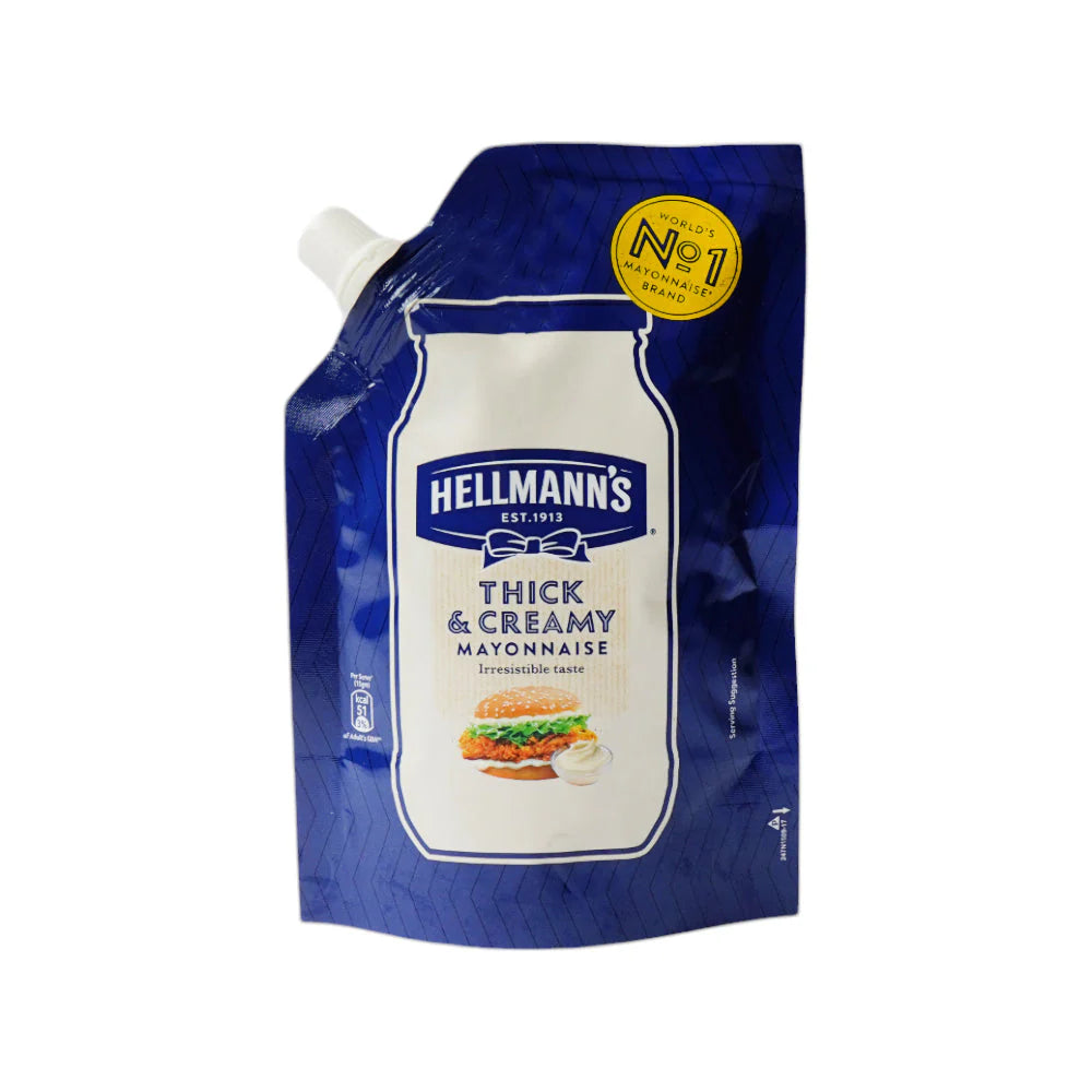 Hellmanns Thick & Creamy Mayonnaise 180g