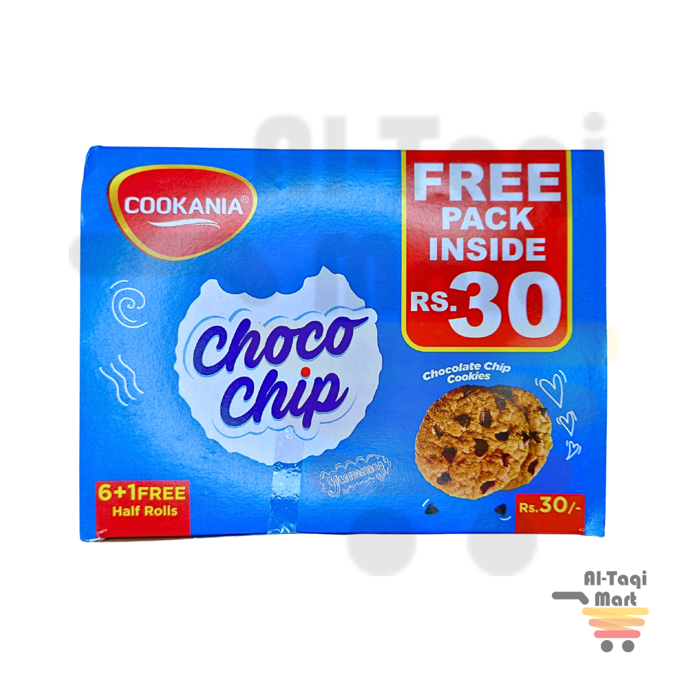 Choco Chip Cookies Rs.30 (Pack of 6+1 Free)
