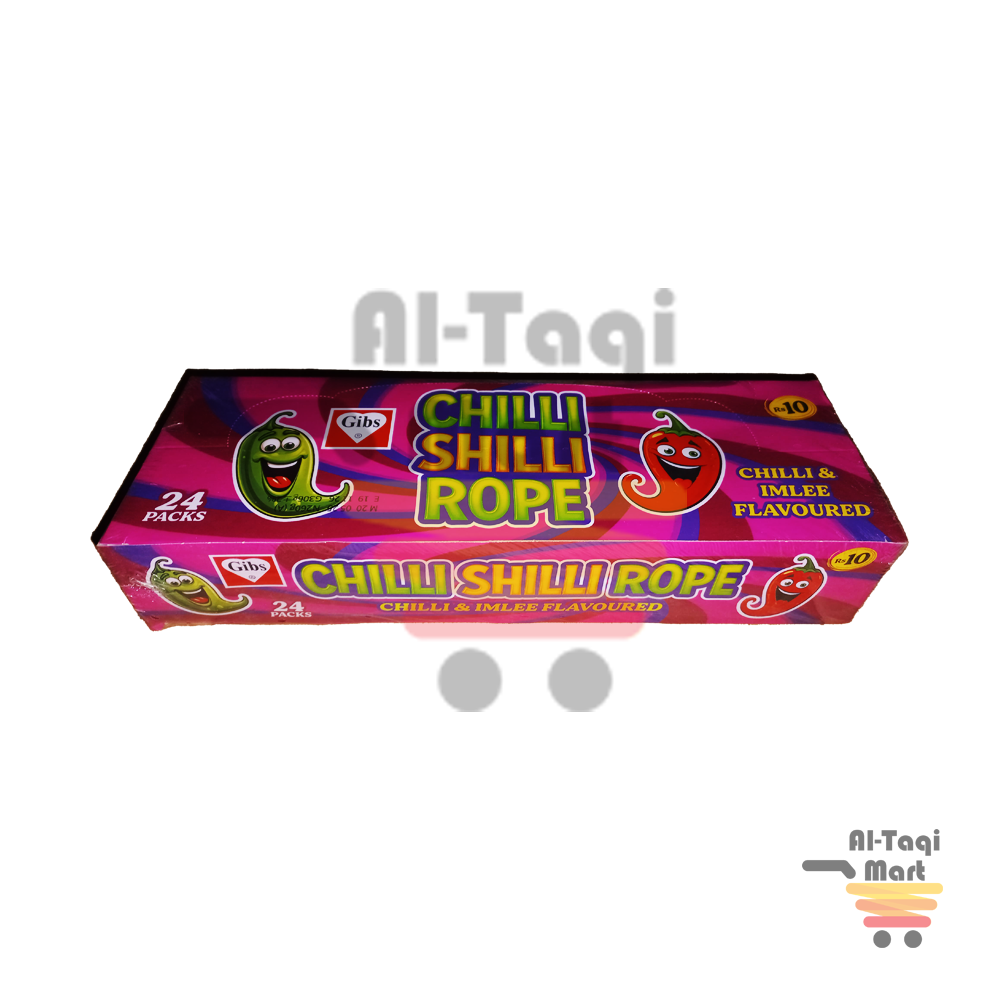 Gibs Chilli Shilli Rope Rs.10 (Pack of 24)