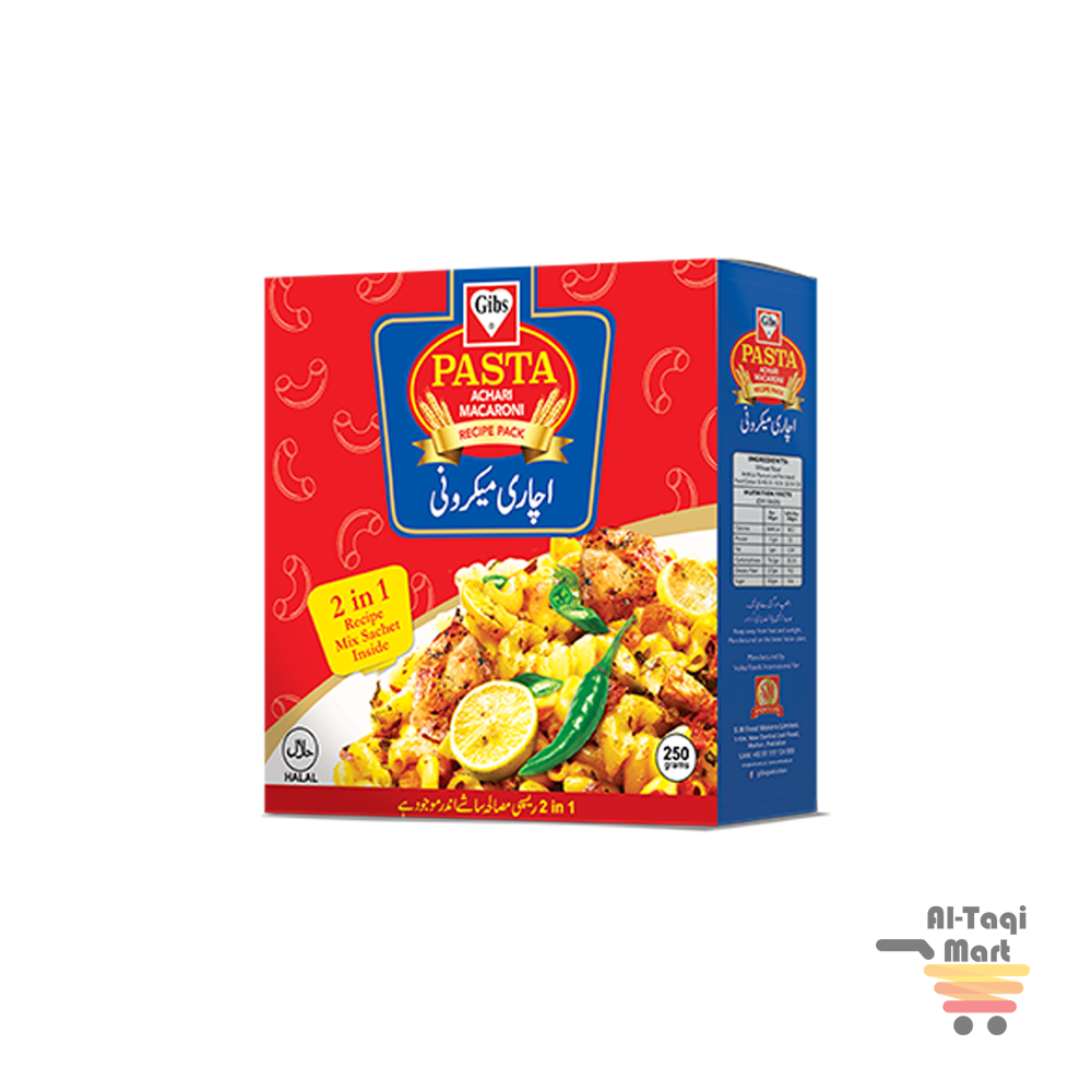 Gibs Achari Macaroni 250g