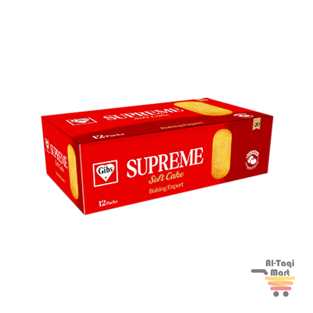 Gibs Supreme Soft Cake Rs.20 (Pack of 12)