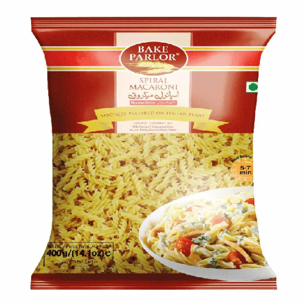 Bake Parlor Spiral Macaroni 400gm