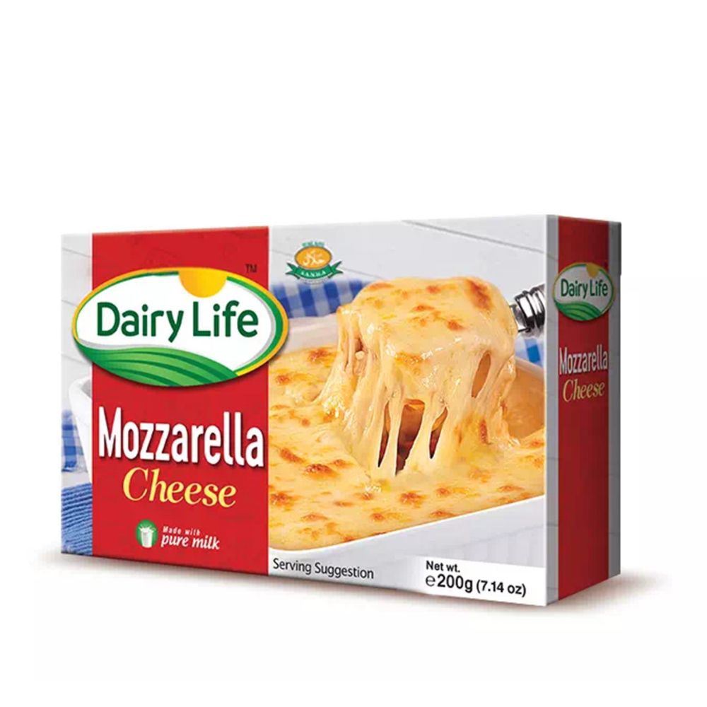 Dairy Life Mozzarella Cheese Block 200g