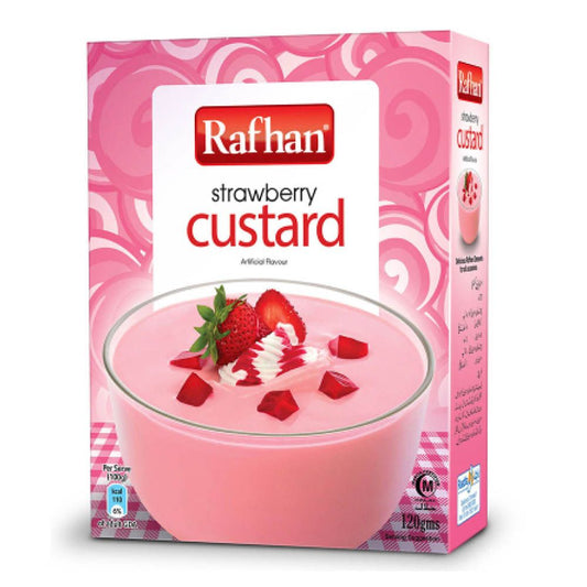 Rafhan Strawberry Custard 275g