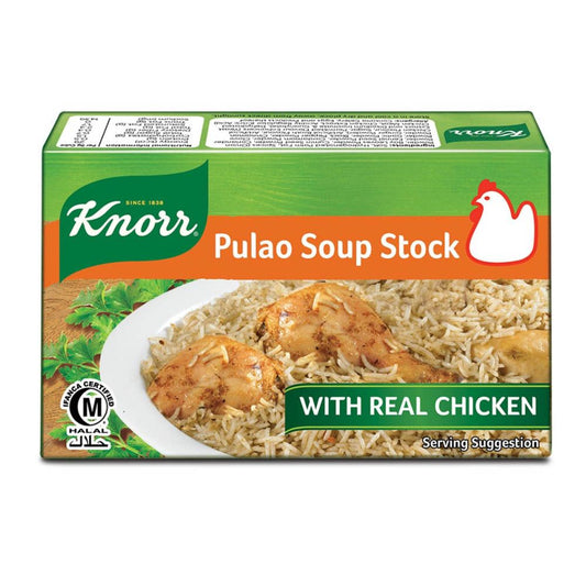 Knorr Cubes, Pulao Soup Stock 18g