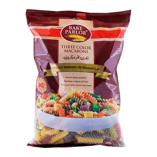 Bake Parlor Three Color Fusili Macaroni 400g