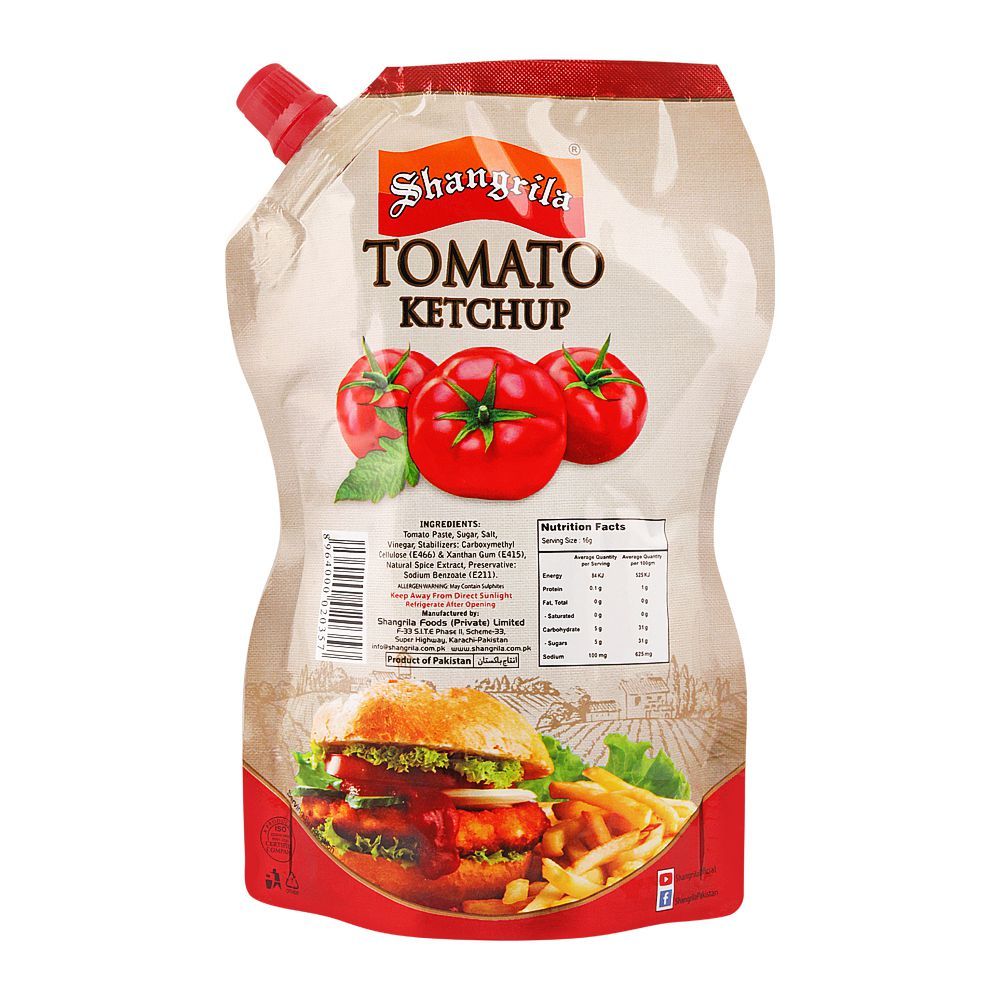 Shangrila Tomato Ketchup Smart Pack 400g