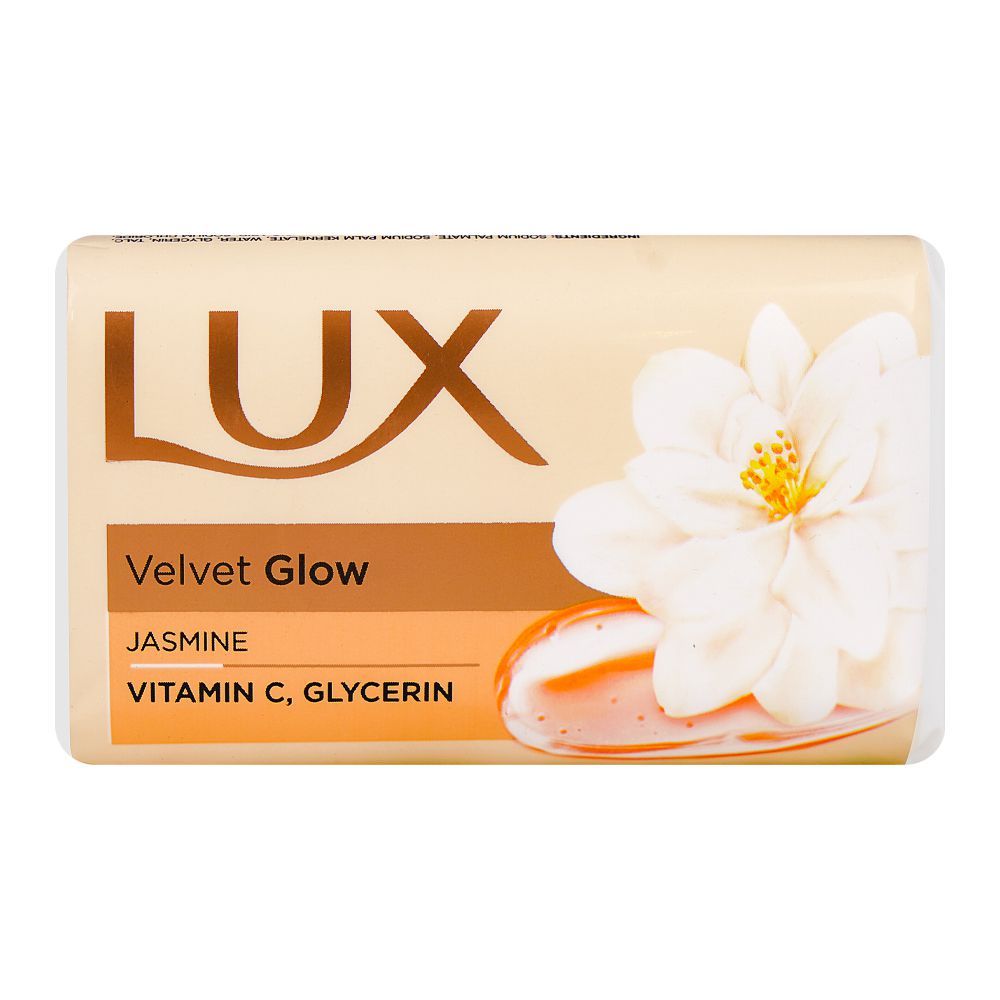 Lux Velvet Glow Jasmine White Soap, 128g