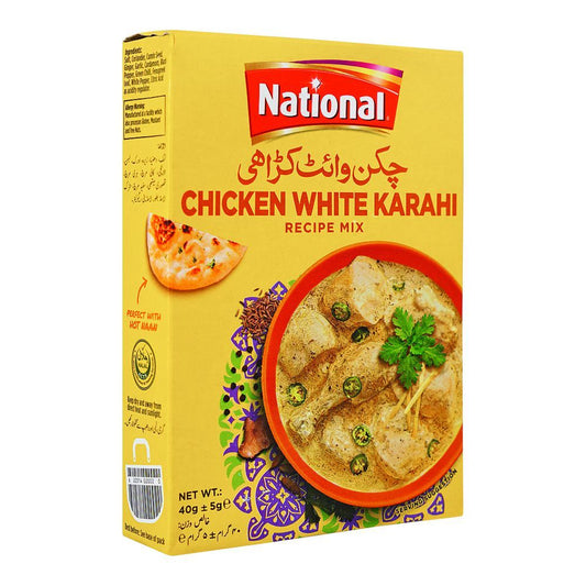National Chicken White Karahi Masala/Recipe Mix 40g