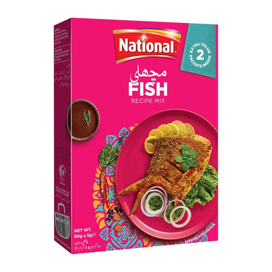 National Fish Recipe Mix 80g