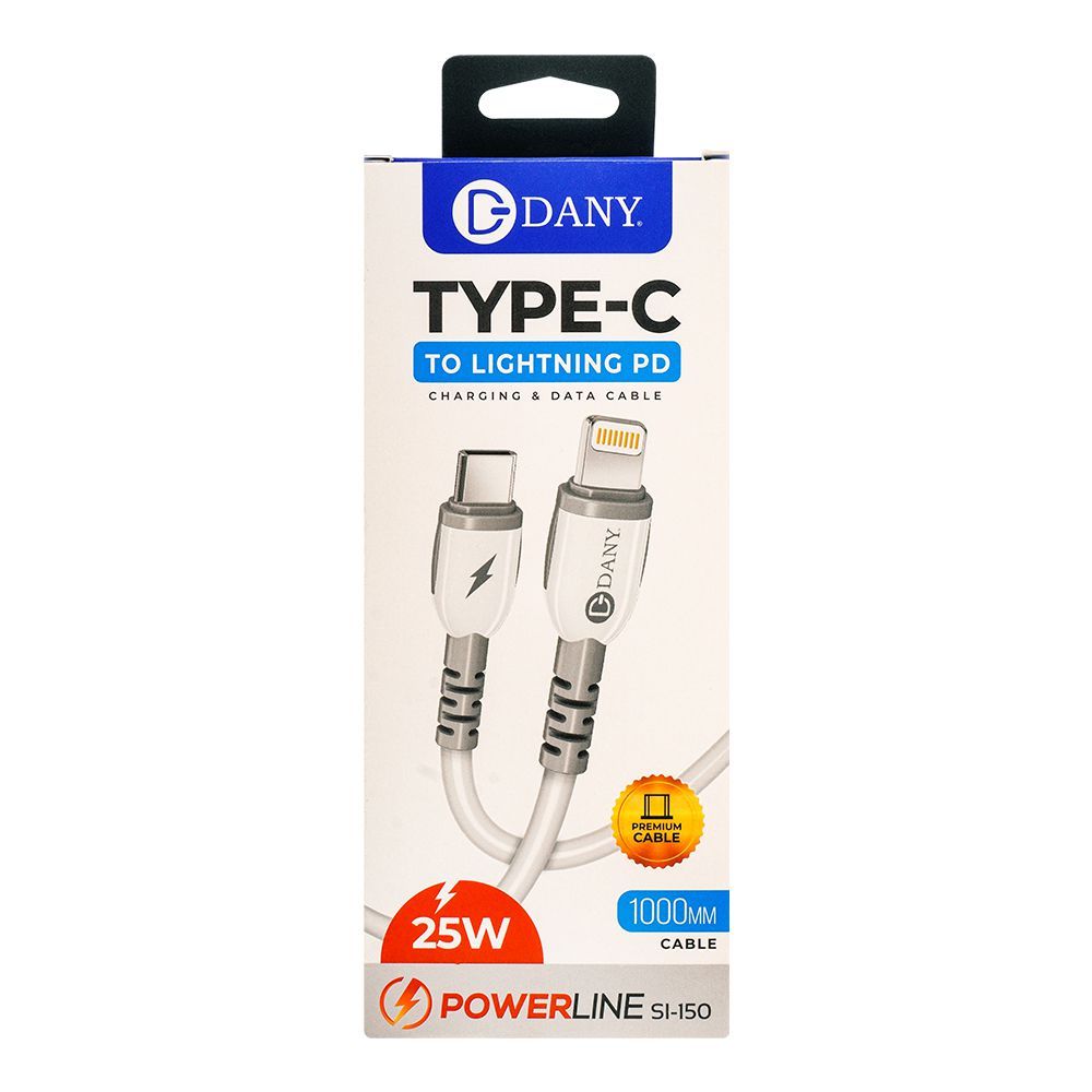 Dany Type-C To Lightening Data Cable (SI-150)