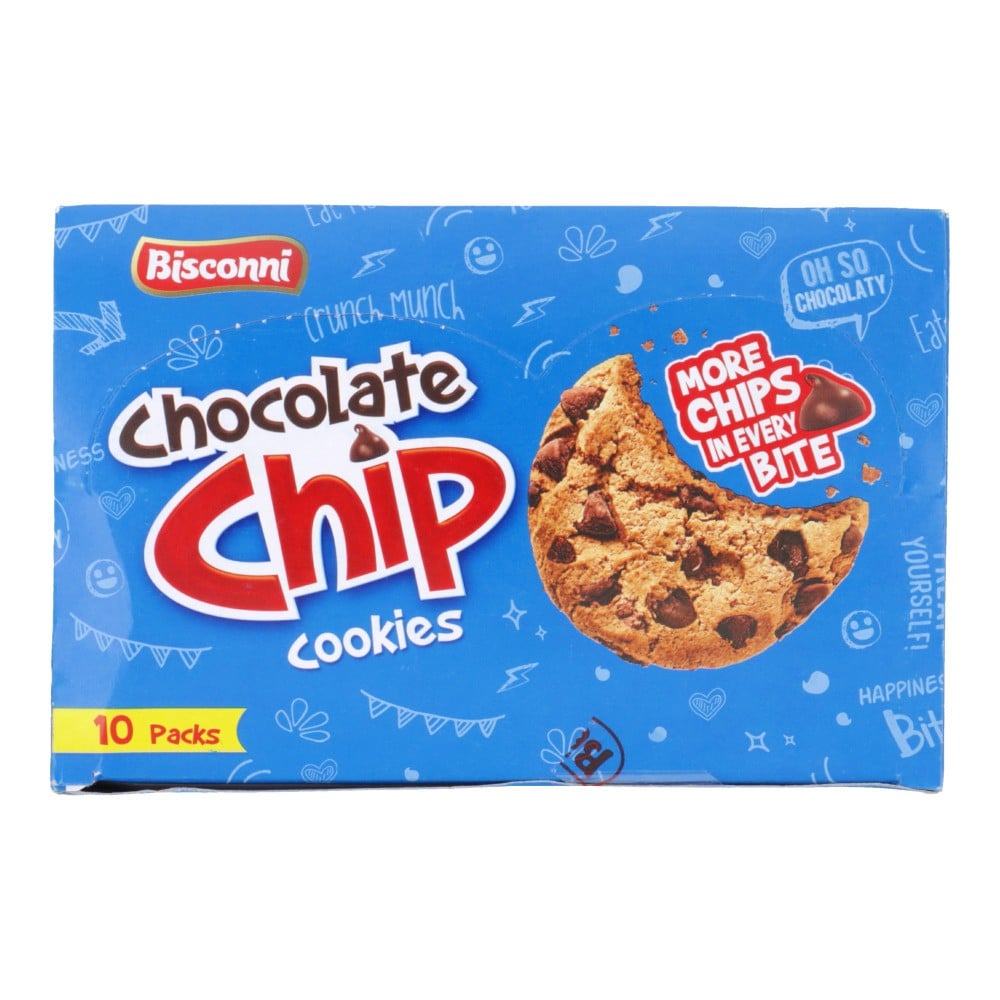 BISCONNI CHOCOLATE CHIP COOKIES (Pack of 10)