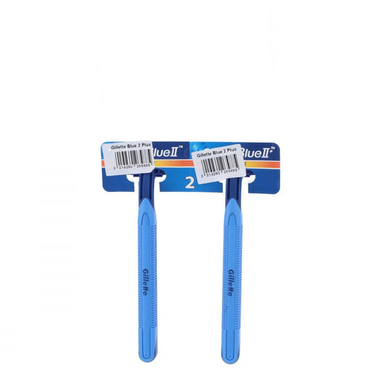 Gillette Blue 2 Plus Disposable Razor (Pack of 2)