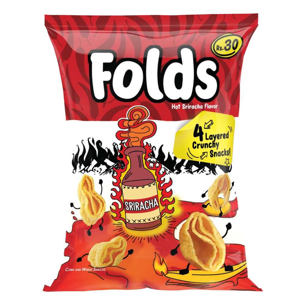 Kolson Folds Hot Sriracha Flavor Rs.30