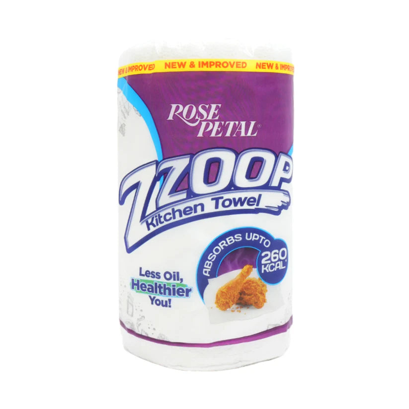 Rose Petal Zzoop Kitchen Paper Towel Roll