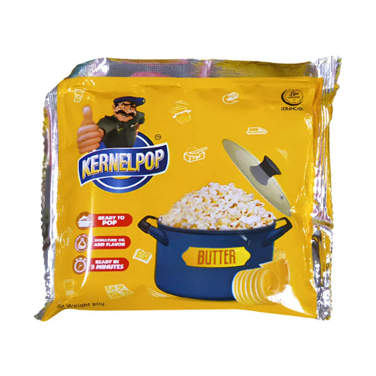 Kernelpop Popcorn Butter (Instant Popcorns) 80g