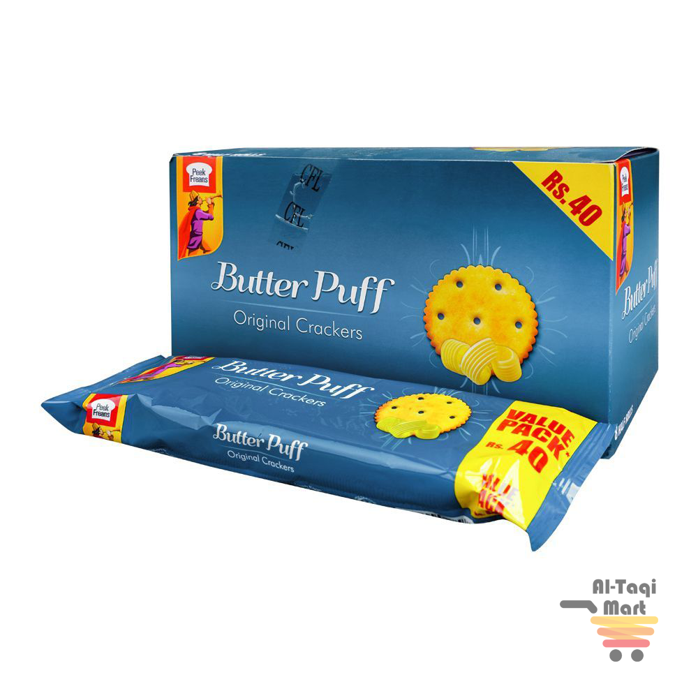 Butter Puff Original Crackers Biscuit Rs.40 (Pack of 8)