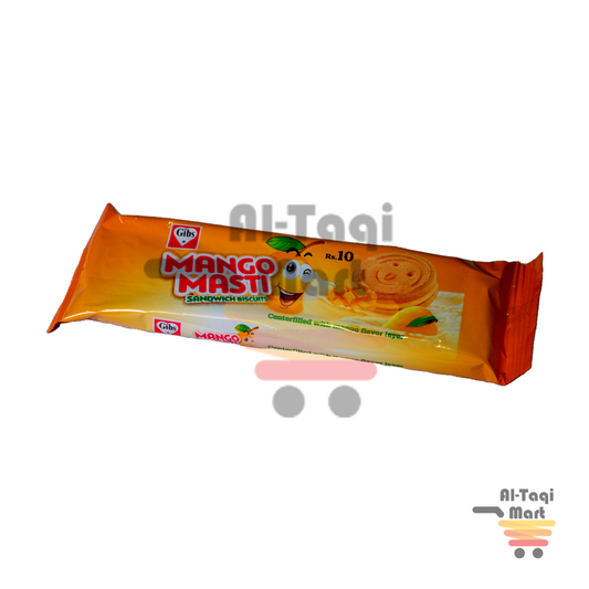 Gibs Mango Masti Sandwich Biscuits Rs.10