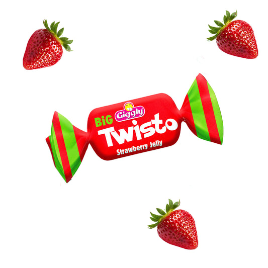 Giggly Big Twisto Strawberry Jelly Rs.5