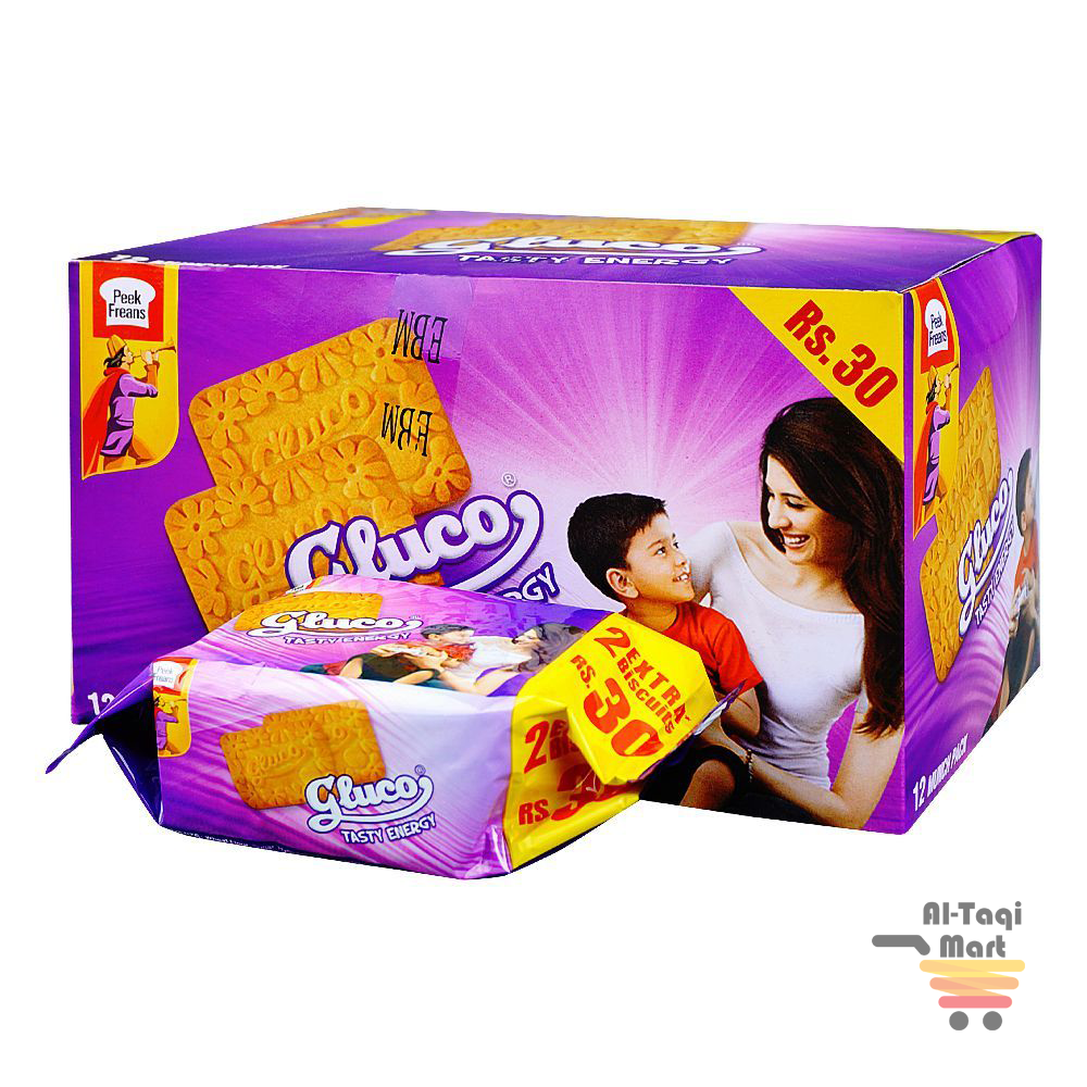 Gluco Tasty Energy Biscuit Rs.30 (Pack of 12)