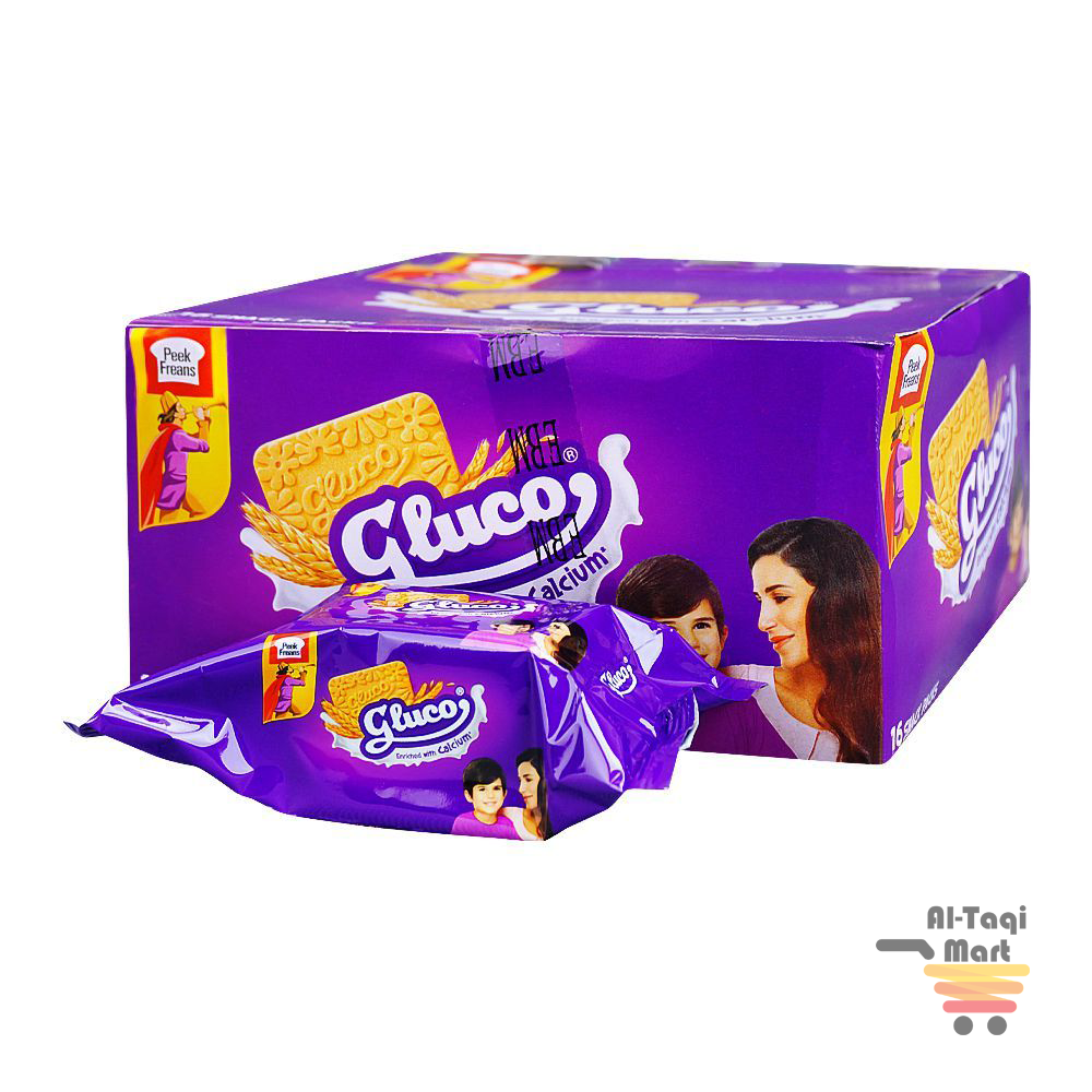 Gluco Tasty Energy Biscuits Rs.20 (Pack of 16)