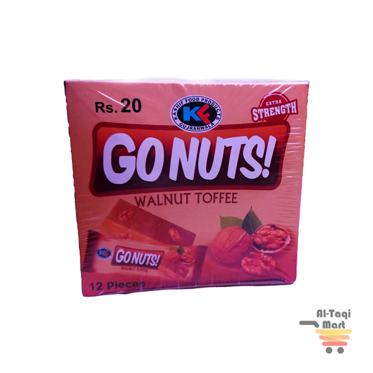 KF Go Nuts! Walnut Toffee Rs.20 (Pack of 12)