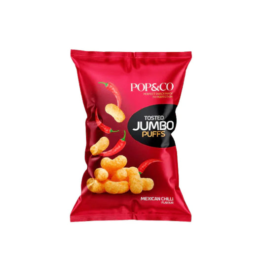 Pop & Co Toasted Jumbo Puffs Mexican Chili