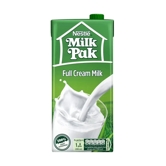 Nestle Milkpak Full Cream Milk, 1L