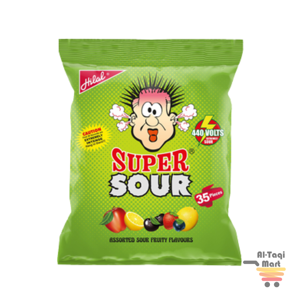 Hilal Super Sour Candy Rs.2 (Pack of 35)