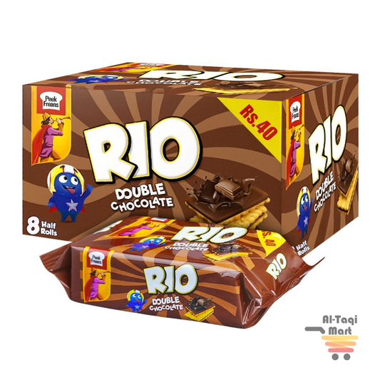 Rio Double Chocolate Biscuits Rs.40 (Pack of 8)