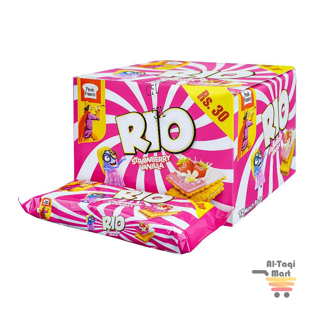 Rio Strawberry Vanilla Rs.30 (Pack of 12)