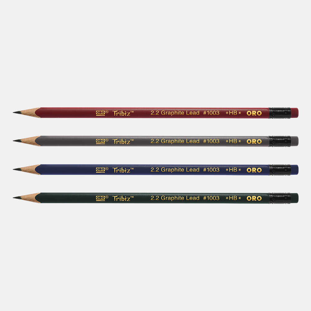 ORO Tribiz HB 2.2 Graphite Lead Pencils (Pack of 12)