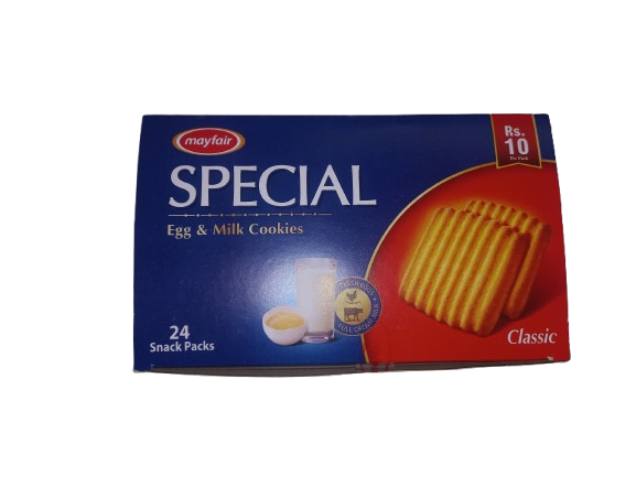 Special - Egg & Milk Cookies Rs.10 (Pack of 24)