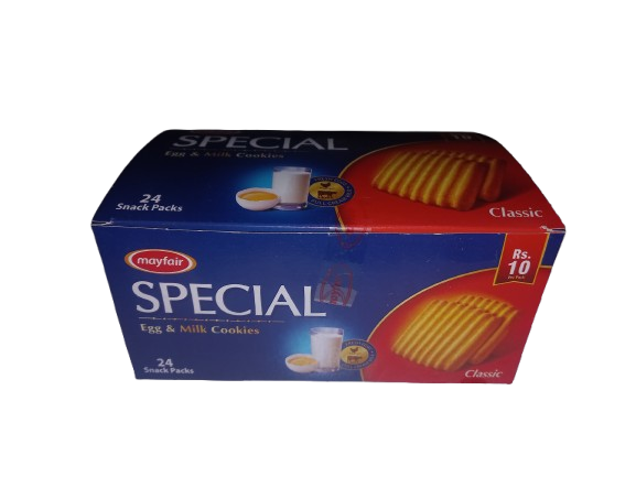 Special - Egg & Milk Cookies Rs.10 (Pack of 24)