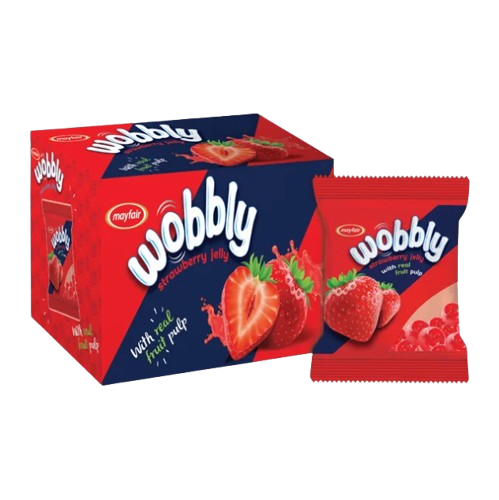 Wobbly (Strawberry Jelly)