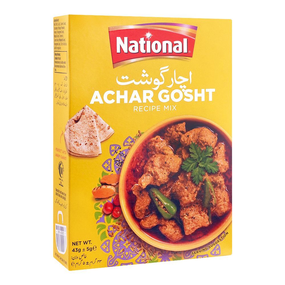 National Achar Ghosht Recipe Mix 50g