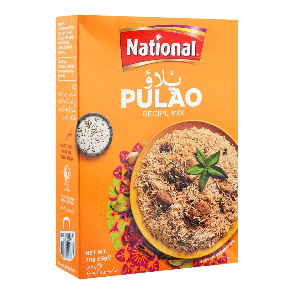 National Pulao Recipe Mix 70g