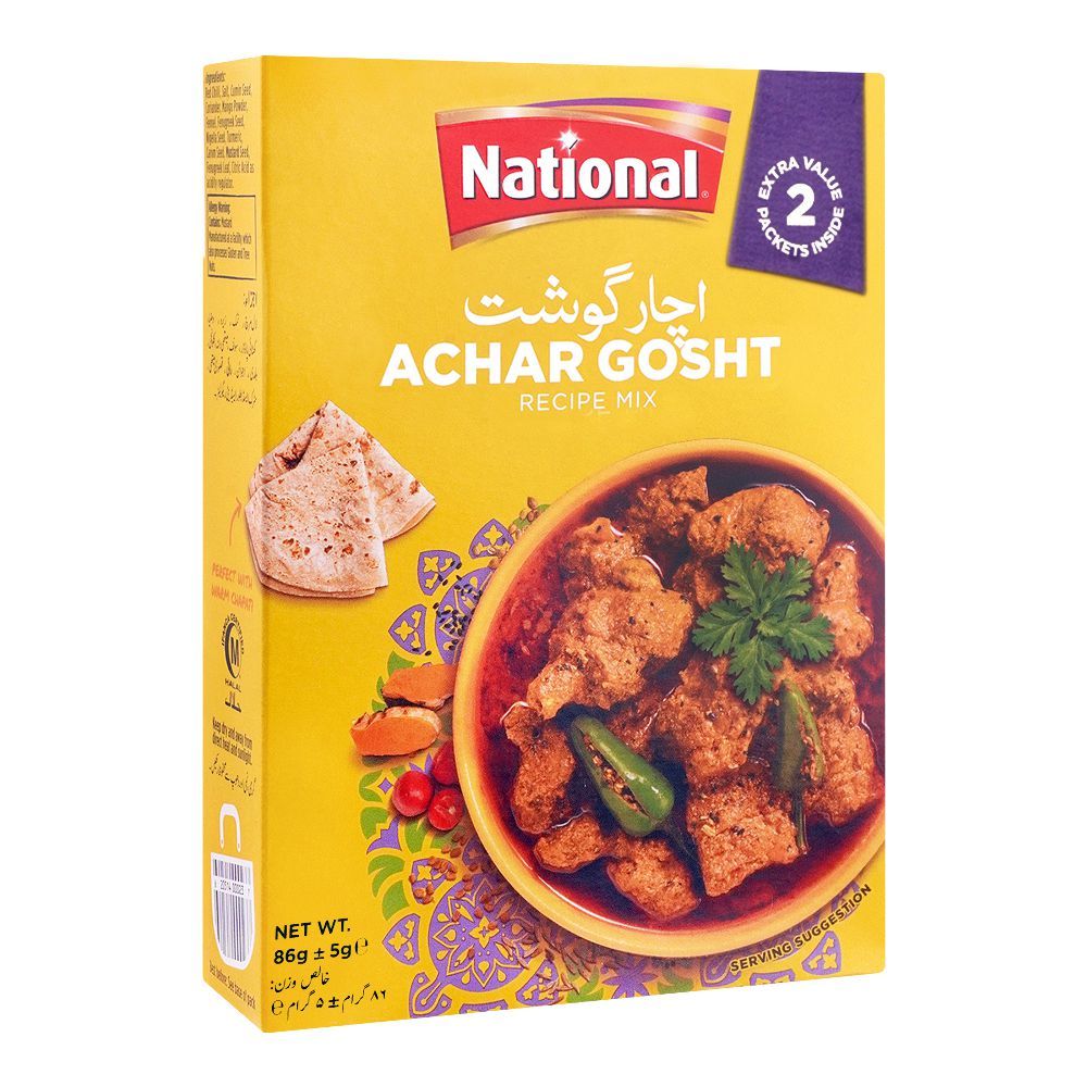National Achar Gosht Recipe Mix 86g
