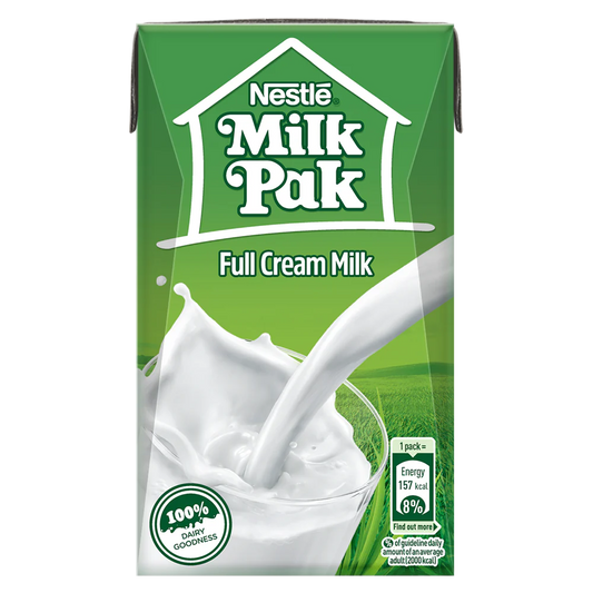 Nestle Milkpak Full Cream Milk, 250ml (Pack of 2)