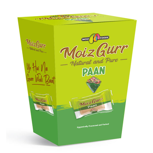 Moiz Gurr Natural & Pure (Paan Flavour) Rs.5