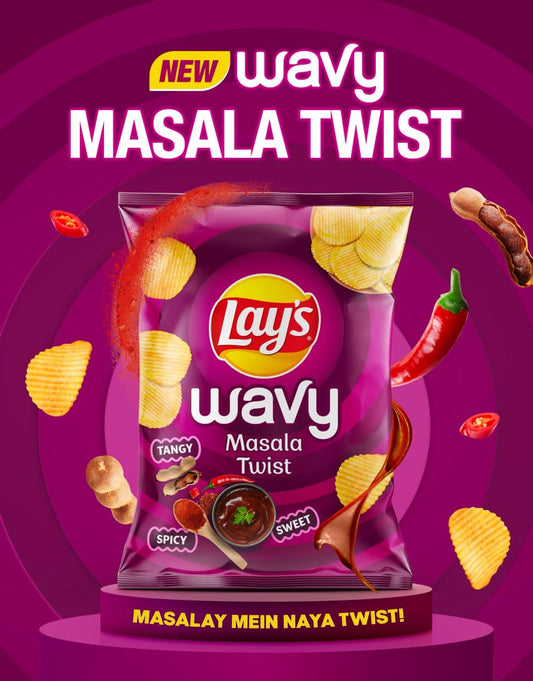 Lay's Wavy Masala Twist Rs.70